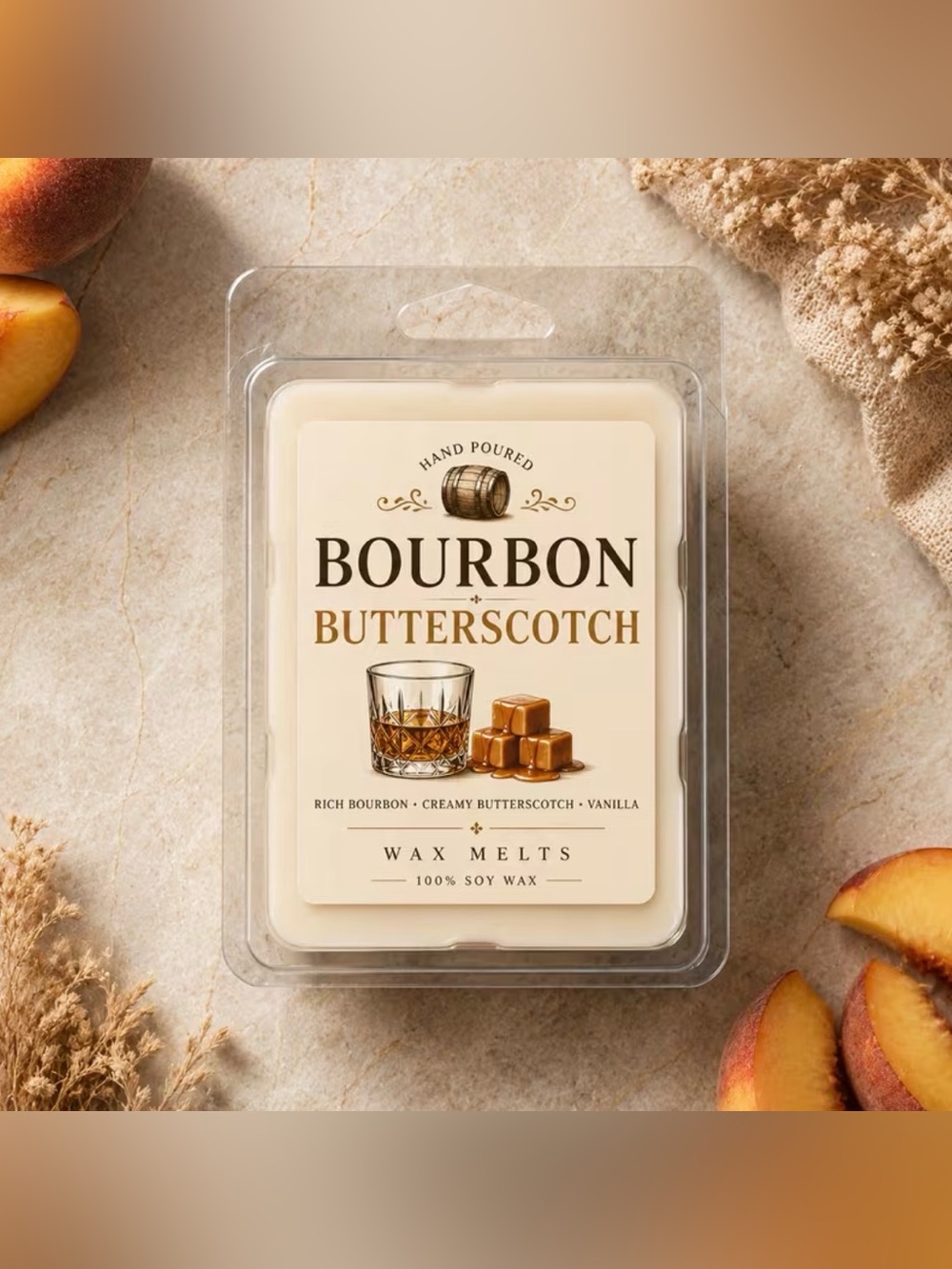 🥃🍬 Bourbon Butterscotch Wax Melts 🍬🥃
